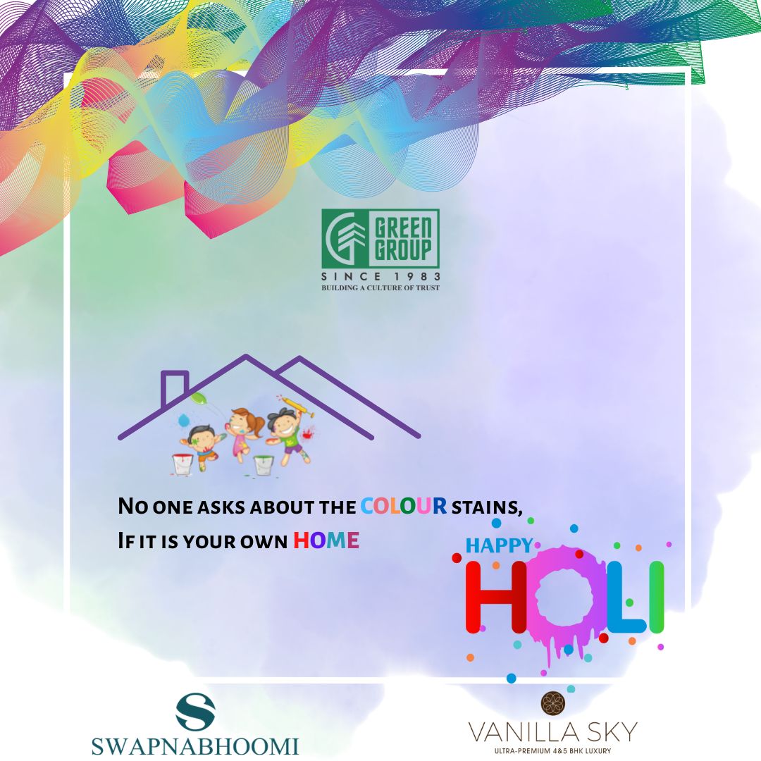GreenGroupSurat's tweet photo. This Holi, welcome spring with renewed happiness, a novel beginning, and fresh blooming colours in a spanking new home!
#HappyHoli #HappyDhuleti
#greengroup #HoliHai #surat #RealEstate #ResidentialProject #Property #LuxuryProperty #PremiumHomes #FestivalofColors #Holi2023 https://t.co/AEtRuqou6a
