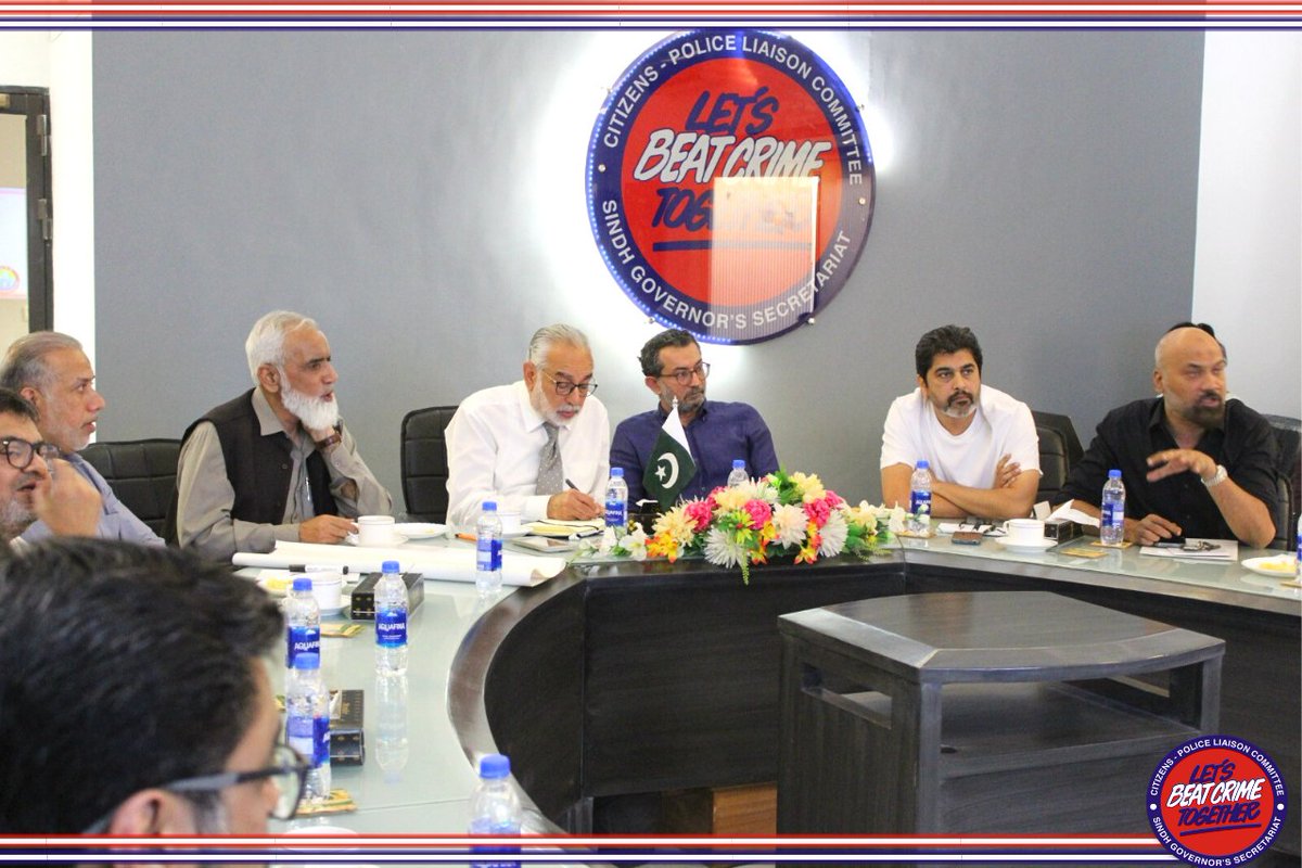 CPLCSindh's tweet photo. Chief CPLC Sindh, Mr. Zubair Habib, briefed the NC volunteers on the benefits of CPLC NC and was optimistic that the CPLC NC will reduce crime drastically in Mehran Town Sector 6-F and bring improvement to the locality.

#cplcsindh #CPLCNC #cplcneighbourhood #CPLC #LetsBeatCrime https://t.co/6uyTzz9THs