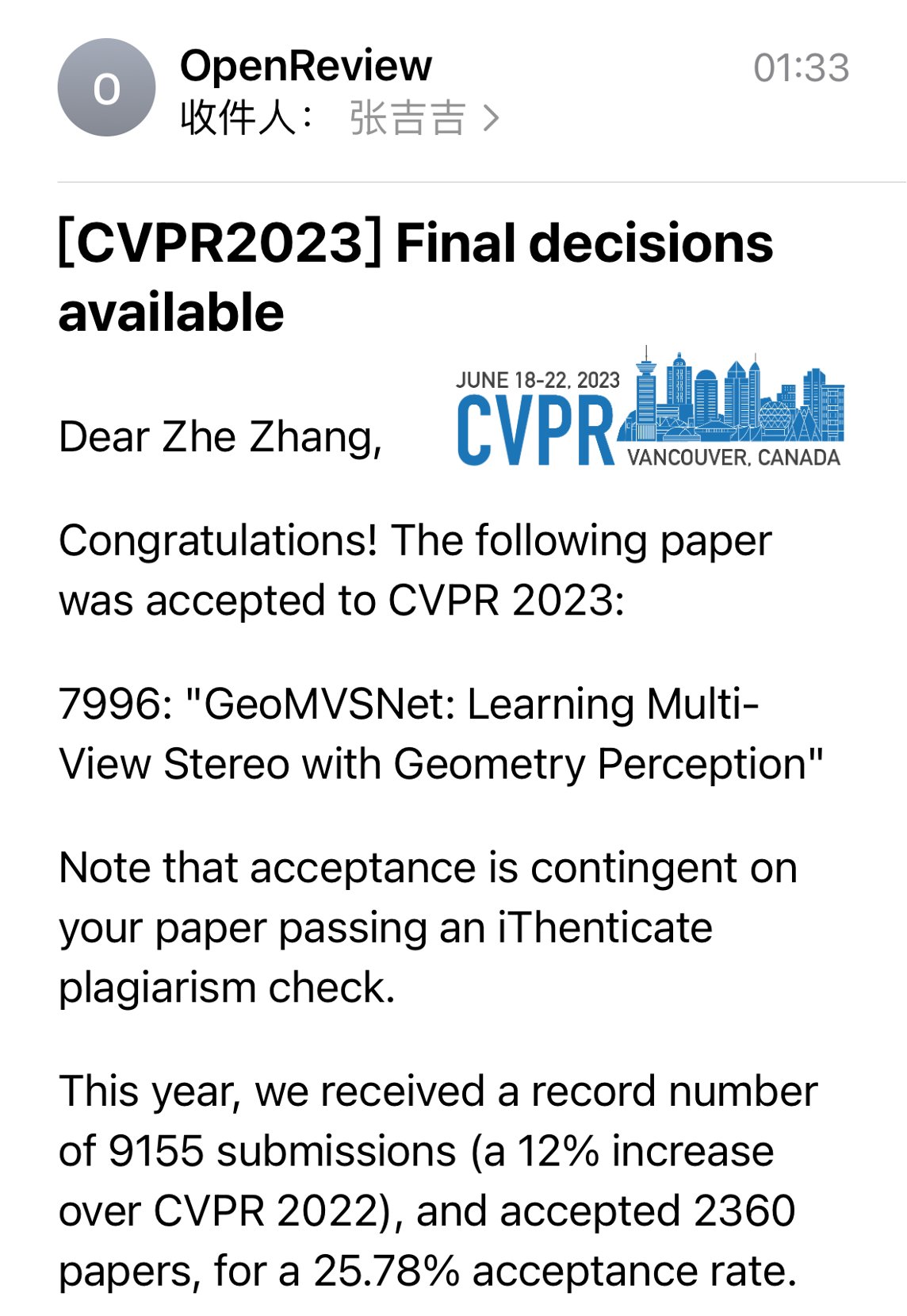 doubleZ on Twitter "My first CVPR paper Learning Multi