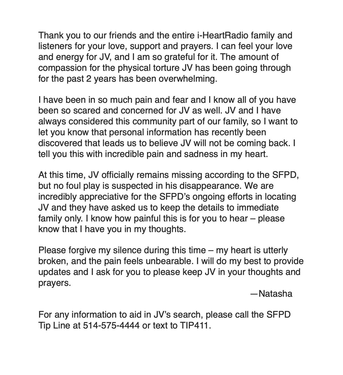 💔😭   <a href="/JV/">JV</a>  <a href="/Wild949/">WiLD 94.9</a>