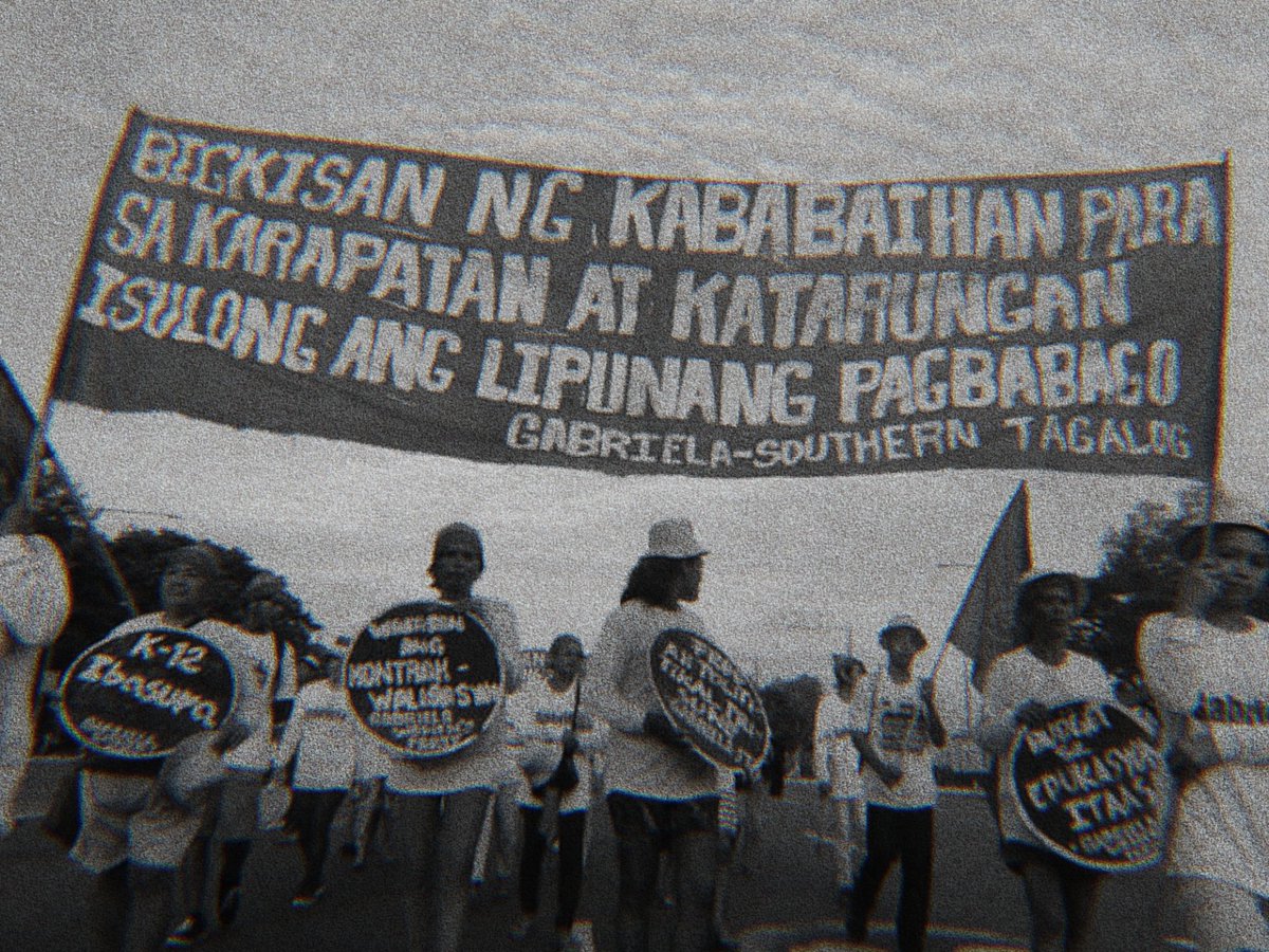 lautterboxd's tweet image. Babae, tagapaglikha ka ng kasaysayan.