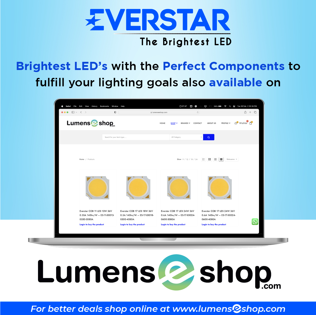 lumens_tech's tweet image. Everstar provides its customers with Highly efficient COB of packages available in 3W to 50W. CRI - 80
.
Follow @lumens_tech to know more!
.
#everstartled #ledlighting #ledcomponents #ledlightshow #ledlightsolutions #ledstreetlight #streetlights #tubelights #backlights