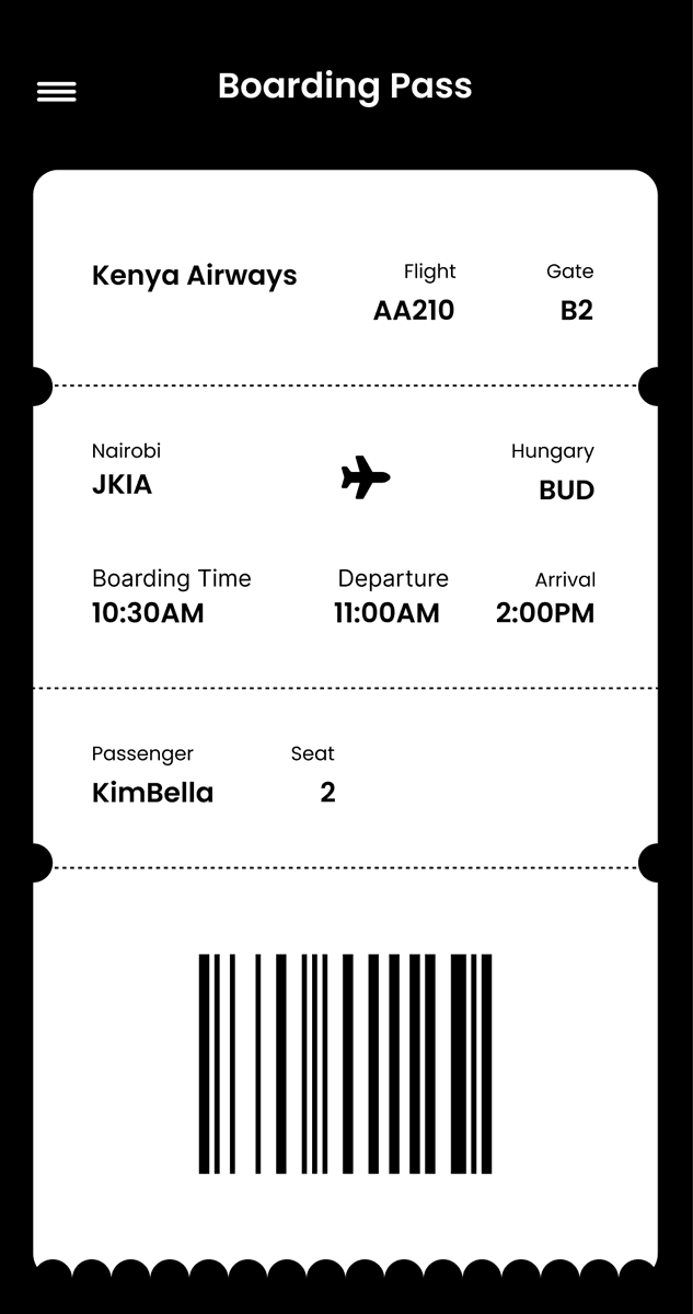 Clare101010's tweet photo. #DailyUI boarding pass https://t.co/WSwWJw84bu