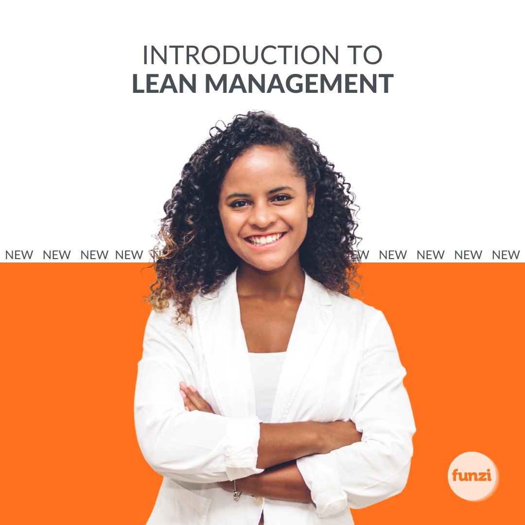 Another day, another Funzi course launched 💪

The latest addition to our course catalogue introduces you to the exciting world of #LeanManagement. Learn how to improve the efficiency of your business processes &amp; provide greater value to customers 📈

👉 bit.ly/funzilean
