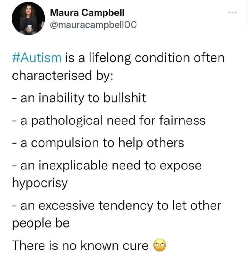 KatyElphinstone's tweet image. Could not resist this one - it made me laugh so much. Thank you @mauracampbell00 

#Autism #Neurodiversity #Neurodivergent