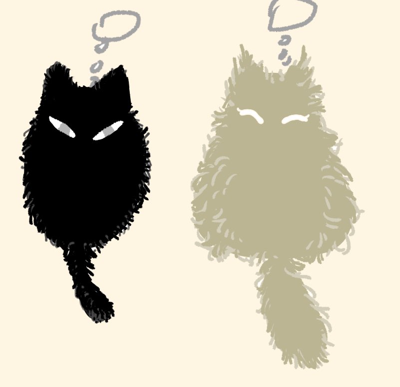 cat no humans simple background animal focus black cat animal thought bubble  illustration images