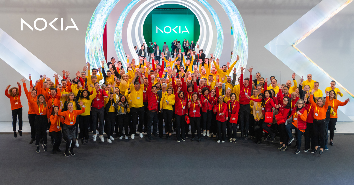 nokia's tweet photo. This is Nokia at #MWC23. Your innovation partner.   

Collaborating with partners, customers and industry players to accelerate innovation and progress. 

Thank you for the conversations shaping the future of technology.

https://t.co/ztFyPDmiS9 #TeamNokia https://t.co/iPDOUfclNV