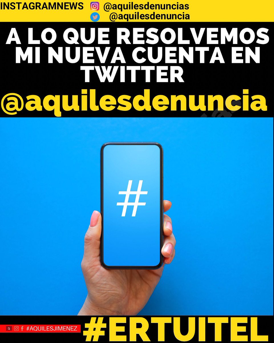 Aquiles Jimenez Fernandez (@aquilesdenuncia) on Twitter photo Hola!!!
Bueno ya que me hackearon la cuenta y reportaron identidad falsa vamos a esperar que no la retornen, mientras nos comunicamos por esta cuenta .
<a href="/luisabinader/">Luis Abinader</a> te recuerdo que NO NOS VAN A CALLAR .
Atentamente <a href="/aquilesdenuncia/">Aquiles Jimenez Fernandez</a>
Cc: <a href="/nieves_rd/">Ricardo Nieves</a> Hola!!!
Bueno ya que me hackearon la cuenta y reportaron identidad falsa vamos a esperar que no la retornen, mientras nos comunicamos por esta cuenta .
<a href="/luisabinader/">Luis Abinader</a> te recuerdo que NO NOS VAN A CALLAR .
Atentamente <a href="/aquilesdenuncia/">Aquiles Jimenez Fernandez</a>
Cc: <a href="/nieves_rd/">Ricardo Nieves</a>