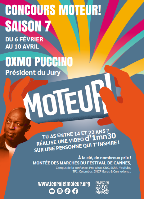 FederationPEEP's tweet photo. @FederationPEEP s' associe à l'initiative du @leprojetmoteur  ! La 7e édition du Concours Moteur! est ouverte du 6 février au 10 avril 2023 aux jeunes de 14 à 22ans.Votre enfant souhaite participer à une expérience transformante. #film #jeunes 
➡ https://t.co/KFqn8zZ9Fd https://t.co/IGvZ45fFAL