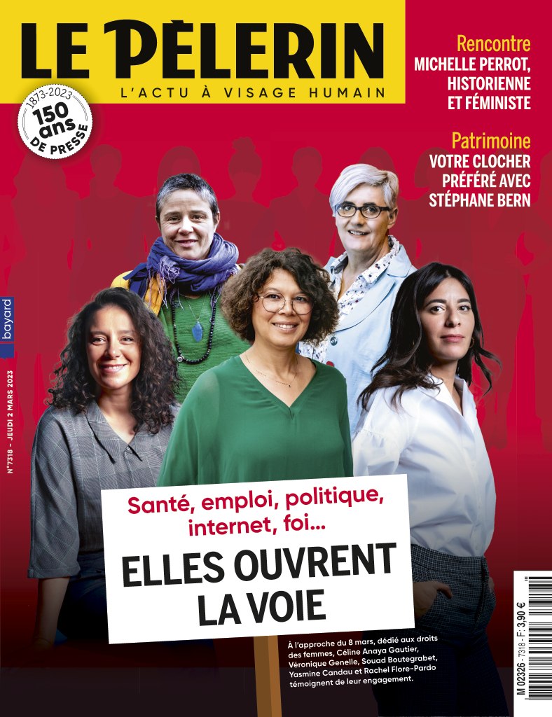 LePelerincom's tweet photo. 🗞️ Cette semaine dans Le Pèlerin :
👉 Rencontre : Michelle Perrot, historienne et féministe
👉 Enquête : Elles agissent pour les femmes
👉 Parler de la maternité pour mieux la vivre
👉 Patrimoine : Concours du plus beau clocher avec @bernstephane https://t.co/wz2kSVzo7J