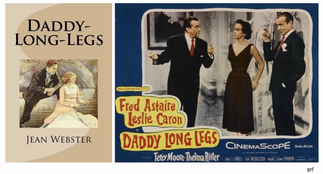 SaveRedlandLibr's tweet photo. 9:30am TODAY on @TalkingPicsTV
The 1955 #Musical🎶 #Comedy film🎥 “Daddy Long Legs” directed by #JeanNegulesco. Written by Henry Ephron & Phoebe Ephron
Based on #JeanWebster’s 1912 novel📖 & 1914 play🎭 “Daddy-Long-Legs”
🌟#FredAstaire #LeslieCaron #TerryMoore #ThelmaRitter https://t.co/LQmU0TEkvK