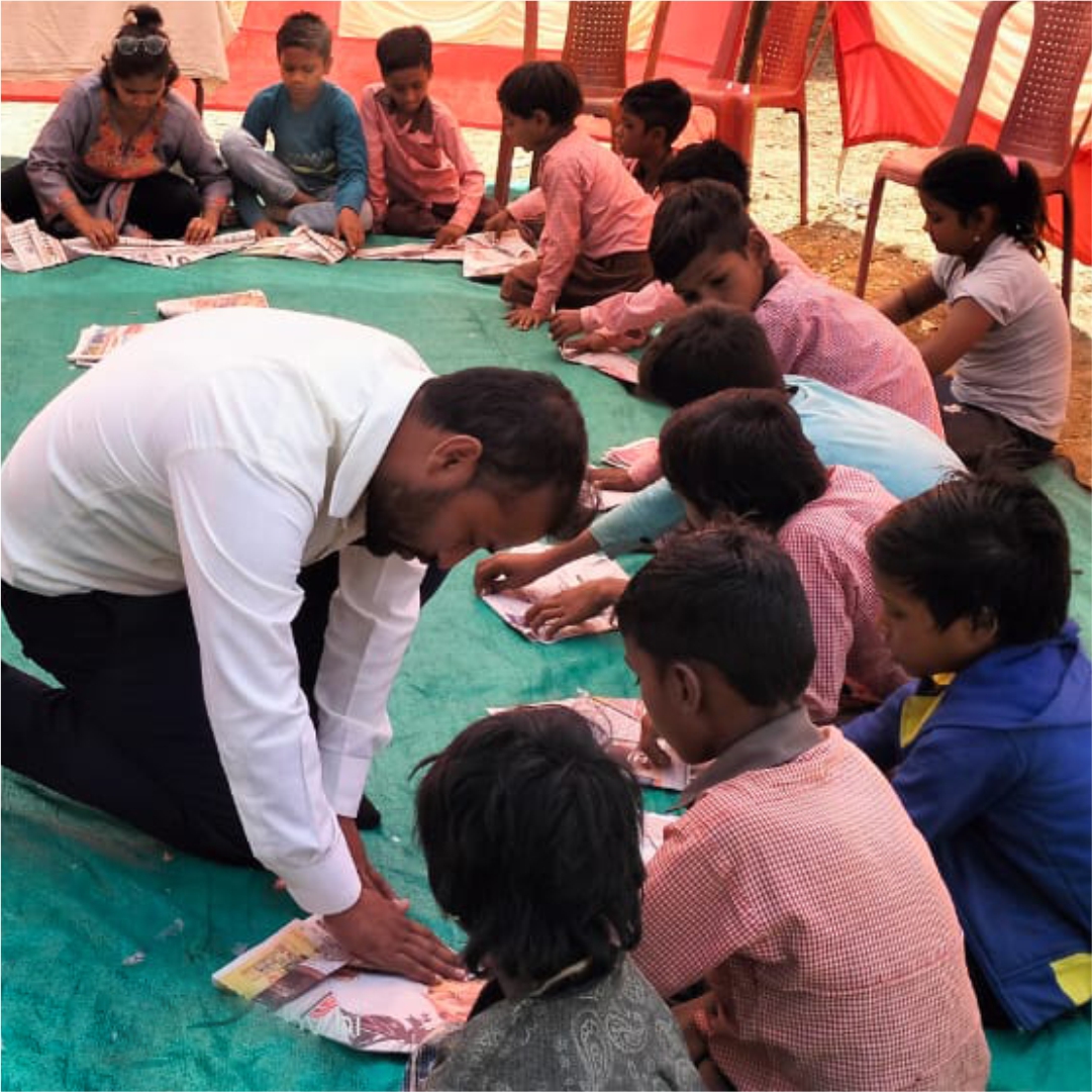 DAperspectives's tweet photo. As part of an integrated #village development project - LIC HFL HRIDAY, we organised Bal Melas in Govt. schools of 5 villages in Sonbhadra, UP. They aimed to engage school #Children in creative thinking, &amp; make them aware of the #environment   
@LIC_HFL https://t.co/CceEknmRft