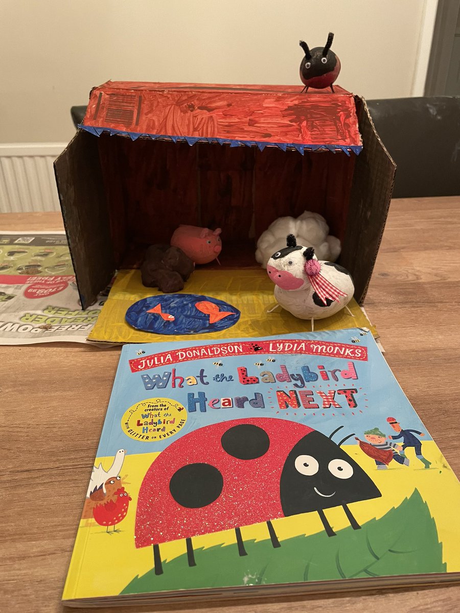 ToniSMoore's tweet photo. Taking inspiration from What the ladybird heard next book for #WorldBookDay2023 #potatocharacters #favouritebook #juliadonaldson @LydiaMonks https://t.co/a5obVJUaNc