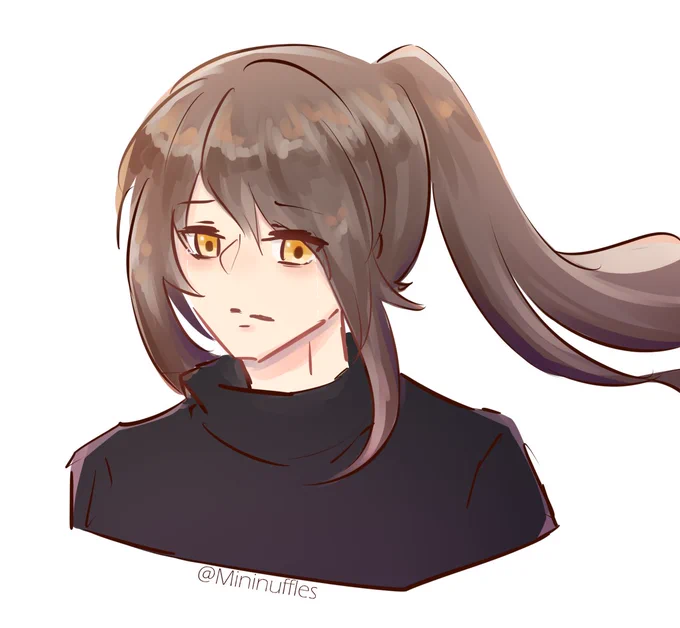 Day 42: Viole headshot sketchI like drawing sad Viole#ykrkgk #TowerOfGod #ToG #神之塔 #신의탑 
