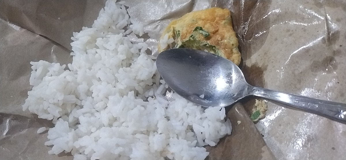 saddana's tweet photo. tanggal tua, begini aja..rapel sarapan + makan siang... https://t.co/loTbu1OPtA