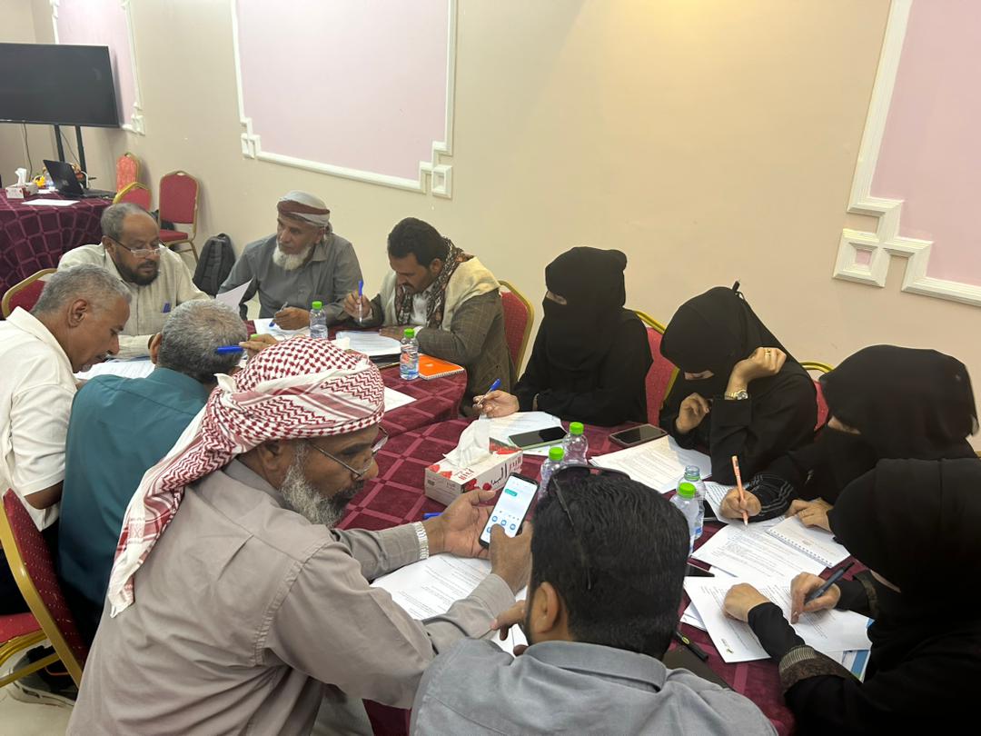 The #RethinkingYemensEconomy initiative concluded in #Seyoun a 3-day workshop on the impact of flash floods on cereal crops production in #Yemen. The workshop was facilitated by @SanaaCenter and funded by @EUinYemen & #NLinYemen