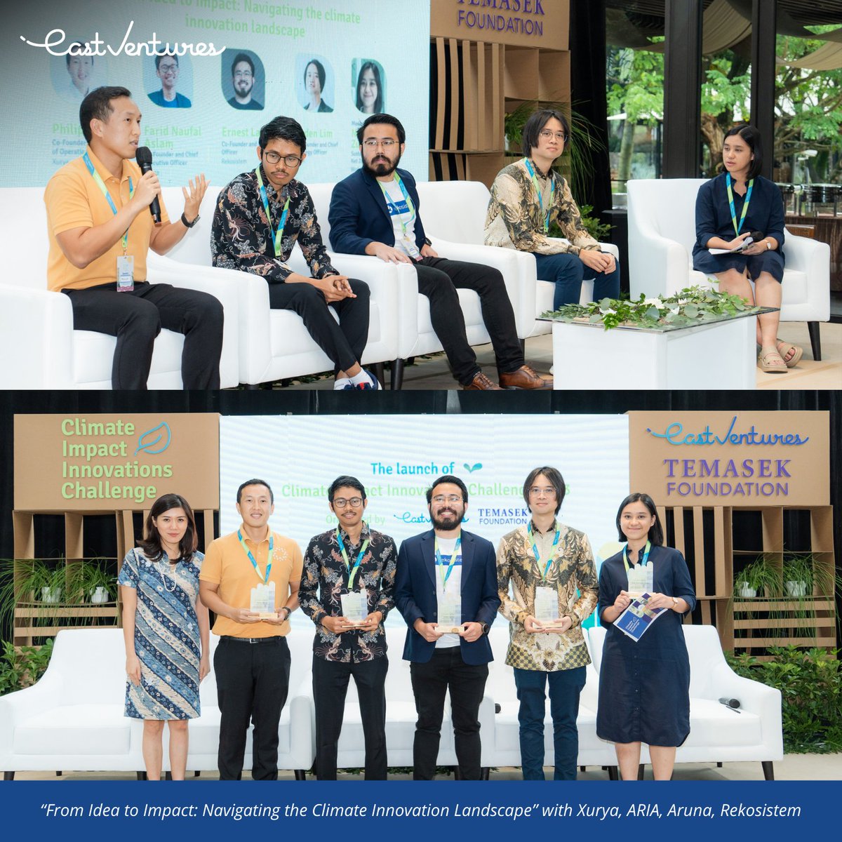 The panel discussed “From Idea to Impact: Navigating the Climate Innovation Landscape” with <a href="/energixurya/">Xurya Daya Indonesia</a>, ARIA, Aruna, <a href="/rekosistem/">Rekosistem</a>. Moderated by World Resources Insititute (<a href="/WRIIndonesia/">WRI Indonesia</a>).

Read the complete insight at east.vc/ciic-launch

#EastVentures