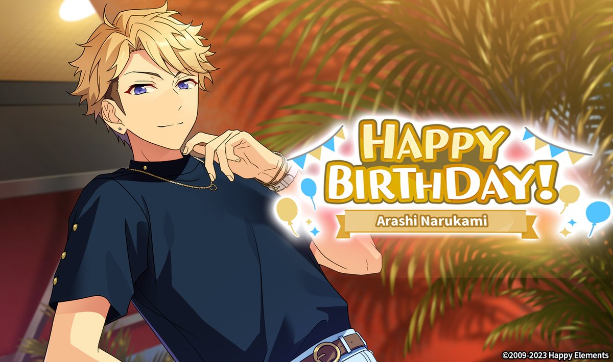 enstarsmusic_EN's tweet photo. 🎉Today is the birthday of Arashi Narukami!

🎂Happy Birthday to Arashi!

🎁RT&amp;❤️: 
2 producers: 10 DIA Scout Tickets.

#EnsembleStarsMusic https://t.co/RVd8Fow8q7