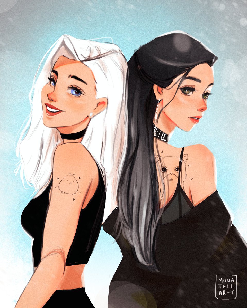 monaartcreator's tweet photo. Sam's Kara and Tessa #samdoesarts1mil
.
#วาดรูป  #รับวาดรูป #dtiys #dtiysoff #dtiyschallenge #drawthisinyourstylechallenge #kara #tessa  #digitalart #digitalpainting #artistsupport #stylizedportrait #characterdesign #characterart #semirealism #artworkoftheday #illustrationartist https://t.co/5a2Gs8Jeb9