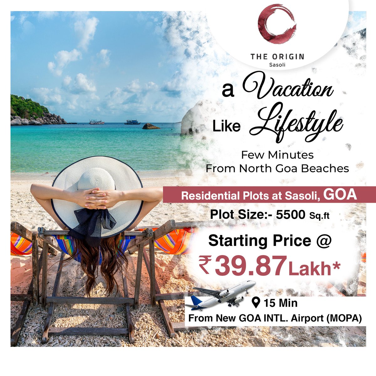 teammadhyam's tweet image. ✨Wellness Living with 𝗧𝗵𝗲 𝗢𝗿𝗶𝗴𝗶𝗻 - 𝗦𝗮𝘀𝗼𝗹𝗶.
𝗥𝗲𝘀𝗶𝗱𝗲𝗻𝘁𝗶𝗮𝗹 𝗣𝗹𝗼𝘁𝘀 only 15 Min from 𝑵𝒆𝒘 𝑮𝒐𝒂 𝑰𝒏𝒕𝒍. 𝑨𝒊𝒓𝒑𝒐𝒓𝒕 (𝑴𝑶𝑷𝑨).

- India&apos;s First Tourism Township
- 5500 sq. ft Starting from ₹ 39.87 Lacs* only
#theoriginsasoli #goaplots #plots