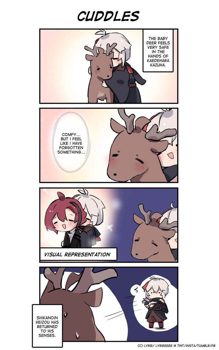 That time Heizou got turned into a deer/ Episode 3
#Heizou #GenshinImpact
Episode 2
↓ https://t.co/9xQdUcJHJw