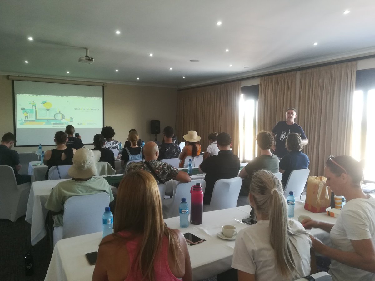 The start of the NMU- Digital Learning Experience &amp; Innovation inspiration session. #Lxd <a href="/LxdUni/">Mandela Uni LXD</a> <a href="/MandelaMktg/">Department of Marketing Management</a> <a href="/MandelaUni/">Mandela University</a>