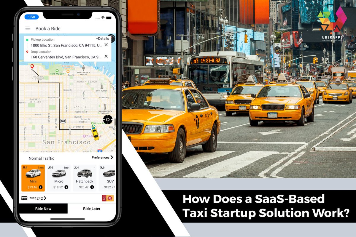 UBERAppsTech's tweet photo. How does a SaaS-based taxi app work? In this blog, we will discuss the advantages of a SaaS-based taxi app and why you should choose it over a white-label taxi app. https://t.co/92Fkzp1wvw
#saasbasedtaxiapp #taxiapp #appdevelopment #uberapps #ridehailing  #ridesharingapp #taxiapp https://t.co/BadQctFhpp