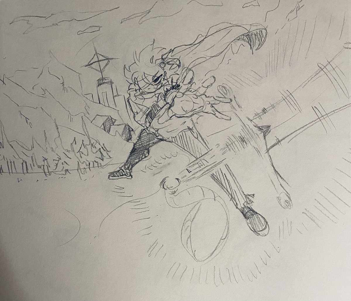 EthanSengan's tweet photo. Summoning the Emerald Sword #WarCity #OC https://t.co/9di85J2Jcv
