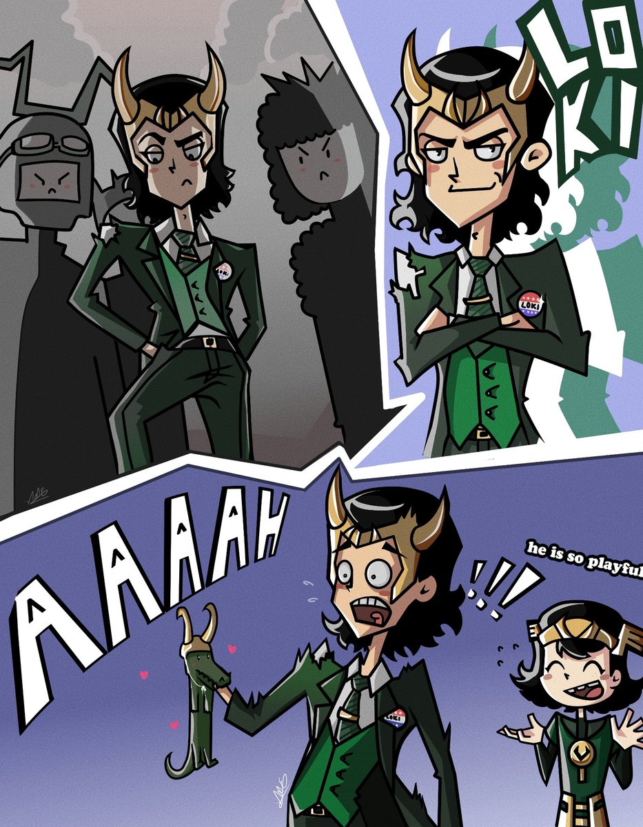 #lokiseries #loki
Fanart cartoon Loki president 💚🖤