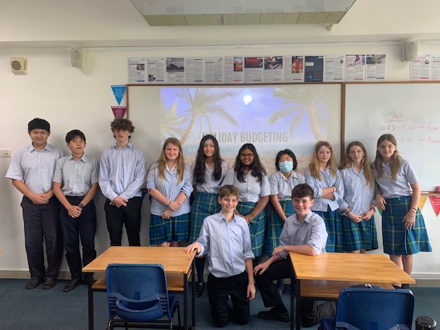 MCMSeniorSchool's tweet photo. #MCMShell Economics & Business pupils @MCMSeniorSchool and @MarlboroughCol working collaboratively putting their budgeting skills to the test. #numbercrunching https://t.co/WS2UST6knB