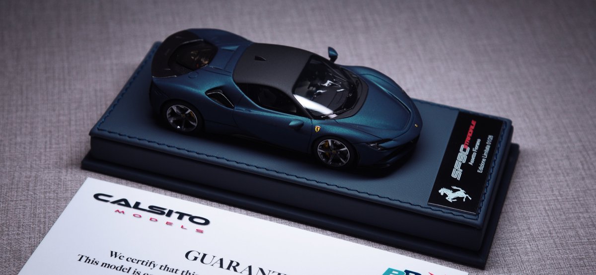 baisuipian's tweet photo. BBR DELUXE FERRARI 1/43 SF90 EXCLUSIVE
#143SCALE #BBR #MODELCAR #Ferrari https://t.co/Wq6NZwDrgB