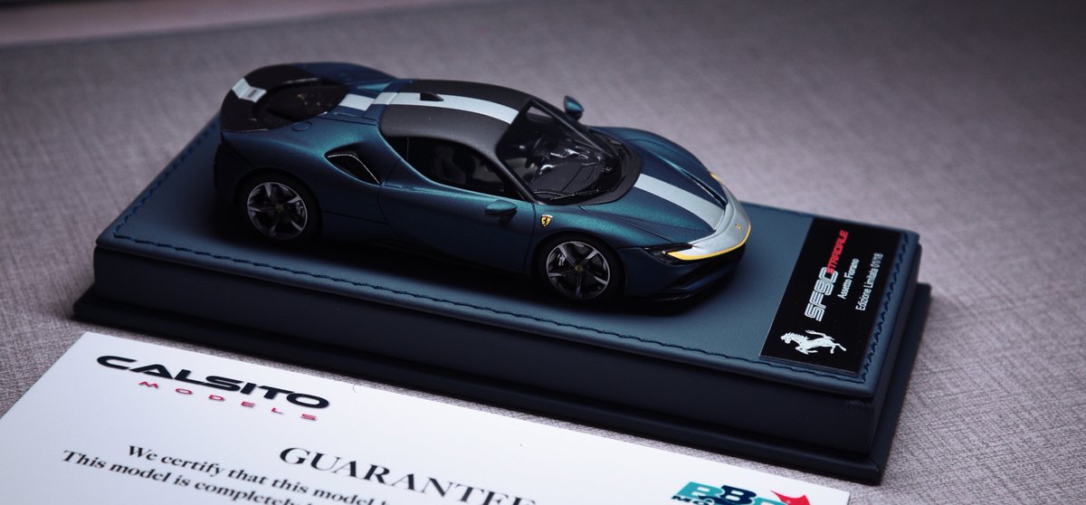 baisuipian's tweet photo. BBR DELUXE FERRARI 1/43 SF90 EXCLUSIVE
#143SCALE #BBR #MODELCAR #Ferrari https://t.co/Wq6NZwDrgB