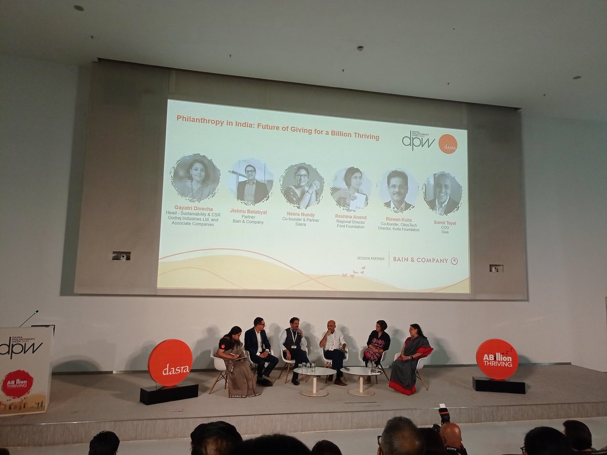 santoshshevade's tweet image. Always great to hear @rizwankoita talk about philanthropy and healthcare #dpw2023 #abillionthriving