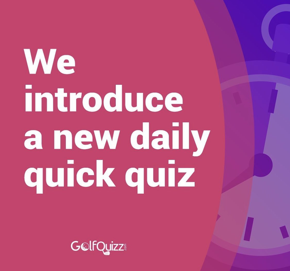 GolfQuizz's tweet image. #keepsharp

6 quick questions to keep you sharp and ready for the monthly quizz! 

Multiple categories with varying levels of difficulty #goodluck