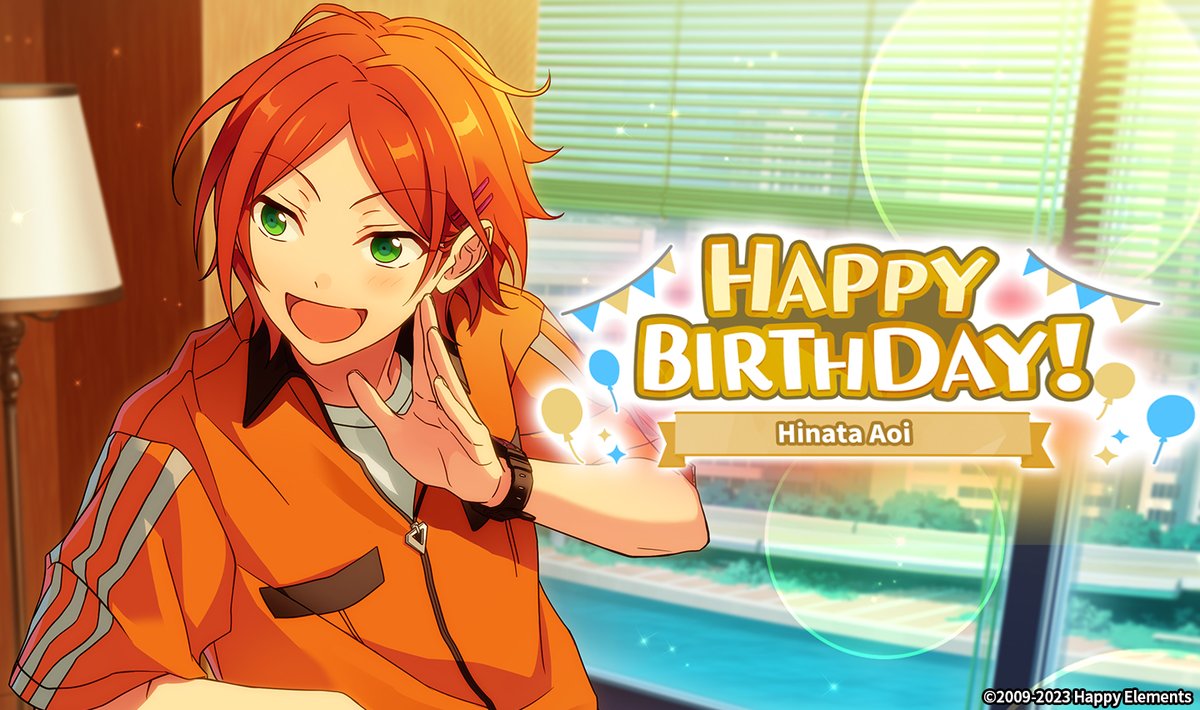 enstarsmusic_EN's tweet photo. 🎉Today is the birthday of Hinata Aoi!

🎂Happy Birthday to Hinata!

🎁RT&amp;❤️: 
2 producers: 10 DIA Scout Tickets.

#EnsembleStarsMusic https://t.co/zMSinQejuc