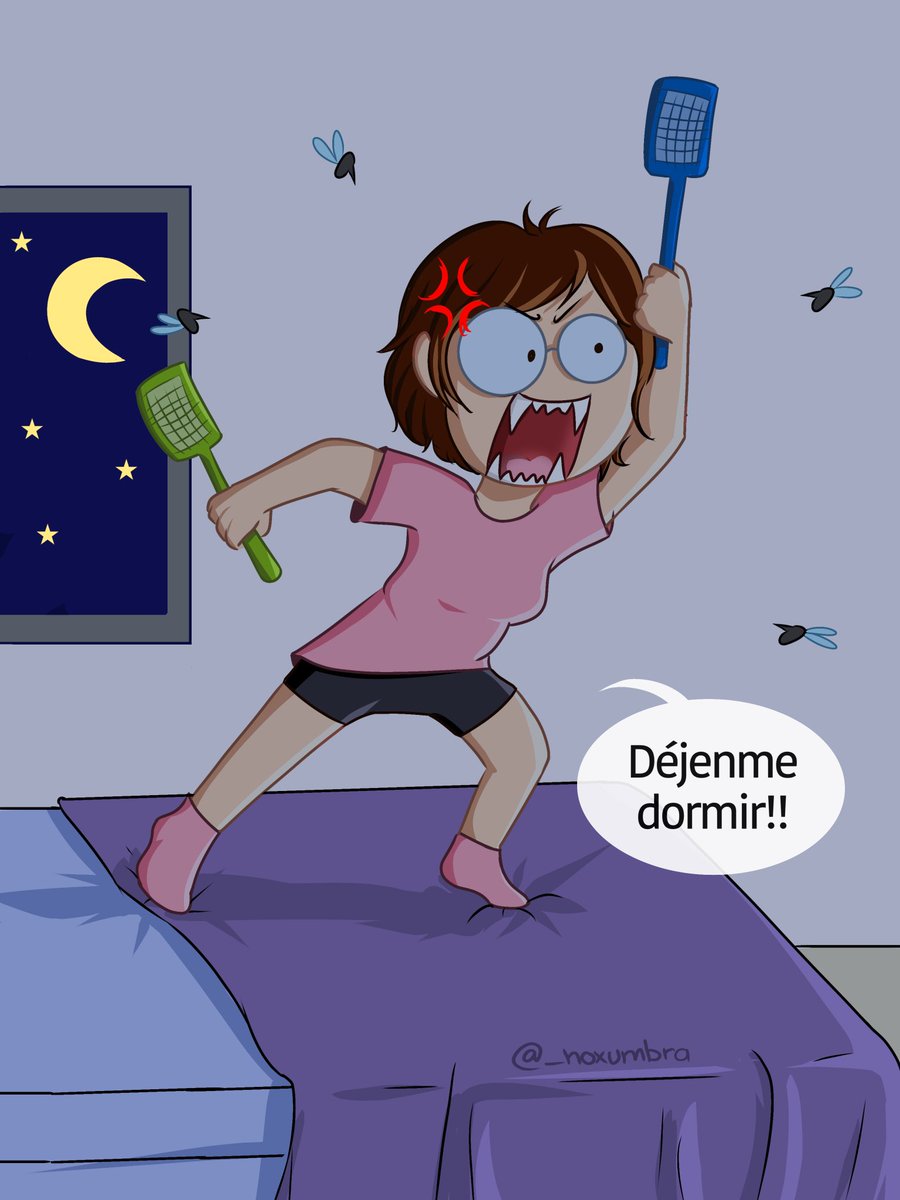 _noxumbra's tweet photo. Razón número 1 por las cuales od¡ar el calor 🫠😡🤬 #teamfrío #calor #mosquitos #dibujodigital #comic #humor https://t.co/luMvAXxqjk