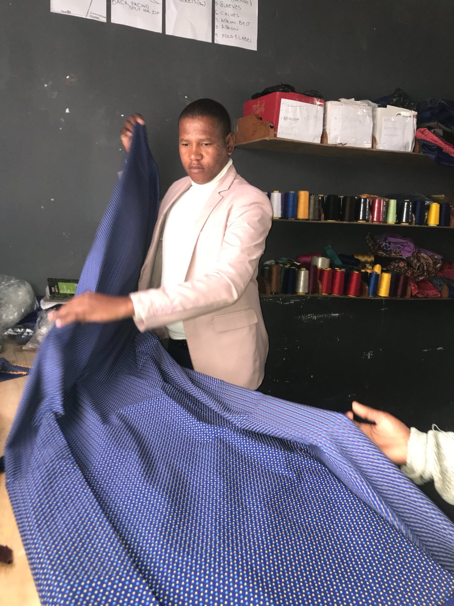 tholleka's tweet image. Meet Nkosivumile who is glad to wake up every morning and do what he loves, his life is so meaningful ever since the program started. those are his words 

#BusinessAndArtsSA
#Pesp3
#DepartmentOfSportsArtsAndCulture