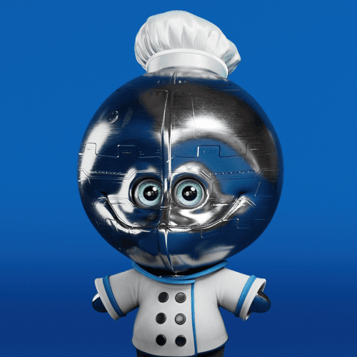 BigTownChefBot's tweet photo. Chef #8500 bought for 0.01 ETH by bigoo34 from ChickenNougat @bigtownchef https://t.co/H4jZirrblF https://t.co/kU9EjBLg0M