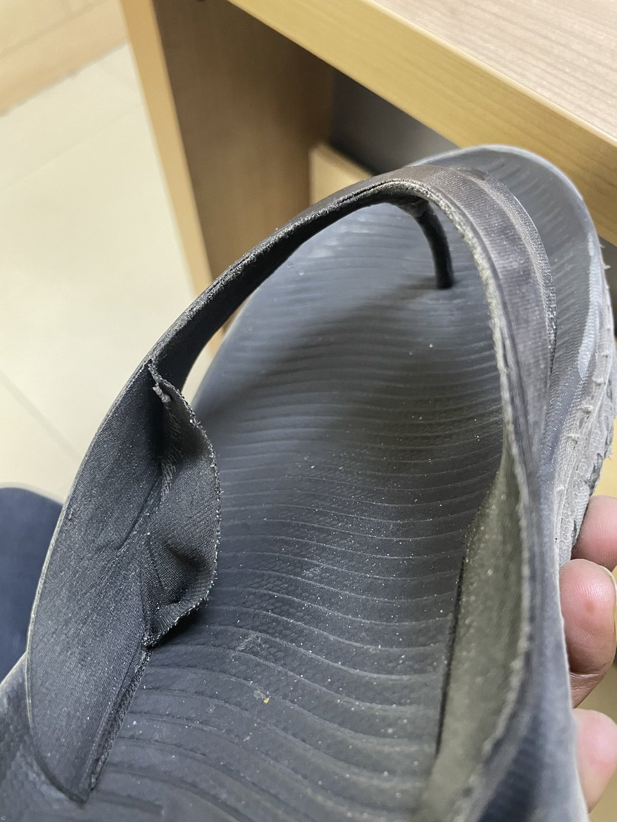 sandeepkintali2's tweet photo. People should think twice to buy Skechers #SKECHERS 

I am really disappointed with your response, the damage happened is due to regular wash. I never expected Skechers would sell a cheap quality product for a premium price tag. https://t.co/lEMZ6ec7zL