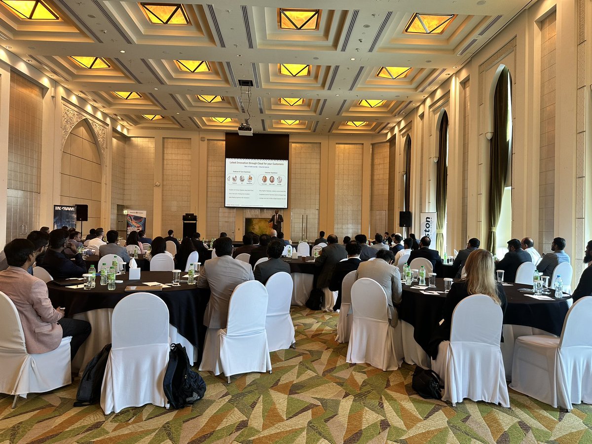 @Avaya_MEA <a href="/IngramMicroGulf/">Ingram Micro Gulf</a> <a href="/keyston_social/">Keyston</a> <a href="/MEWestcon/">Westcon Middle East</a> #Avaya Partner Connect: #UAE

We thank our channel community and distributors for their commitment. 

In turn, we are committed to our #technology roadmap that helps drive Innovation Without Disruption - regardless of where the customer is on their journey to #cloud.