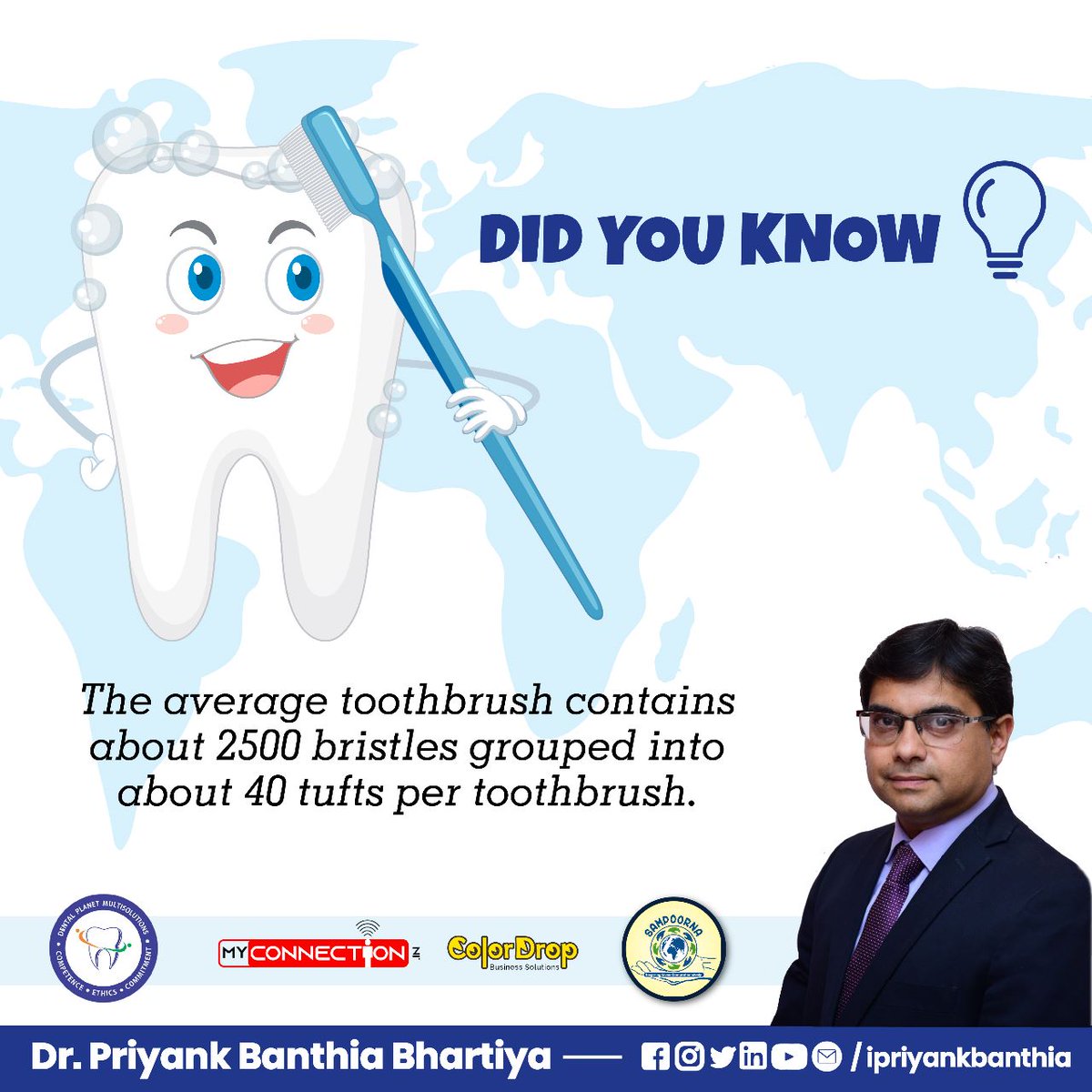 ipriyankbanthia's tweet image. Discover the Truth About Toothbrushes: Fascinating Facts You Never Knew!
.
#ToothbrushFacts #DentalHygiene #OralHealth #DidYouKnow #FunFacts #HealthyTeeth #CleanTeeth #SmileBrighter #HealthyLiving #dailyhabitsmatter #brushingtips #dentalcareforkids #hygienehacks
