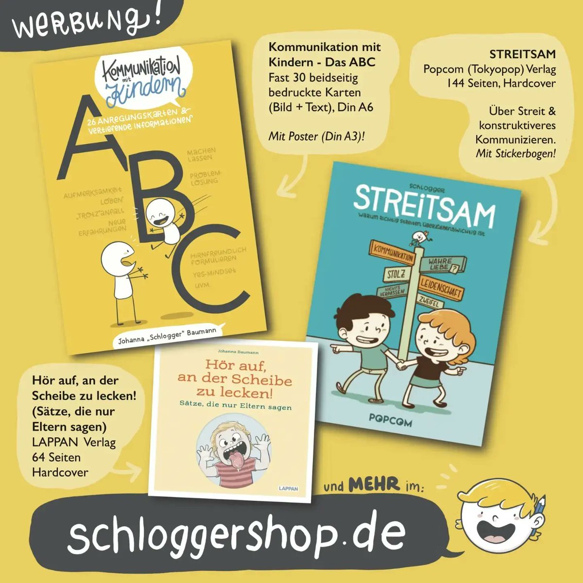 theschlogger's tweet image. Kommunikation mit Kindern:
Auslöser von großen Gefühlen
(2. Plakat unserer tollen Kita)

ZB Innerer Konflikt, wenn sie gerne weiterspielen wollen, aber auch kooperieren wollen (Kinder wollen nämlich grundsätzlich kooperieren! Uns fällt leider eher auf, wenn sie das nicht tun.)