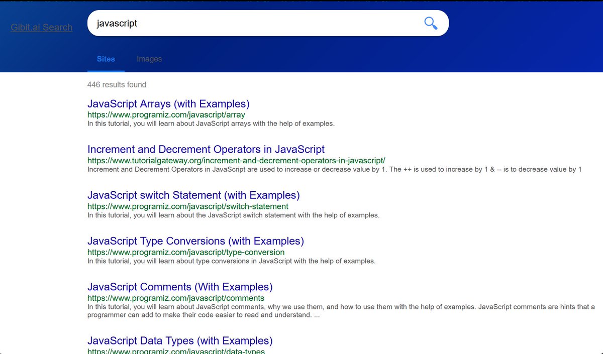zayasgameroom's tweet image. #100daysofcode #100dayschatgpt search results, #webcrawler only crawls computer programming and #ai sites. no ads, no pop ups or the site gets deleted from the #mysql db #homelab. Im going to connect my chatbot, chat_history to the search results.
