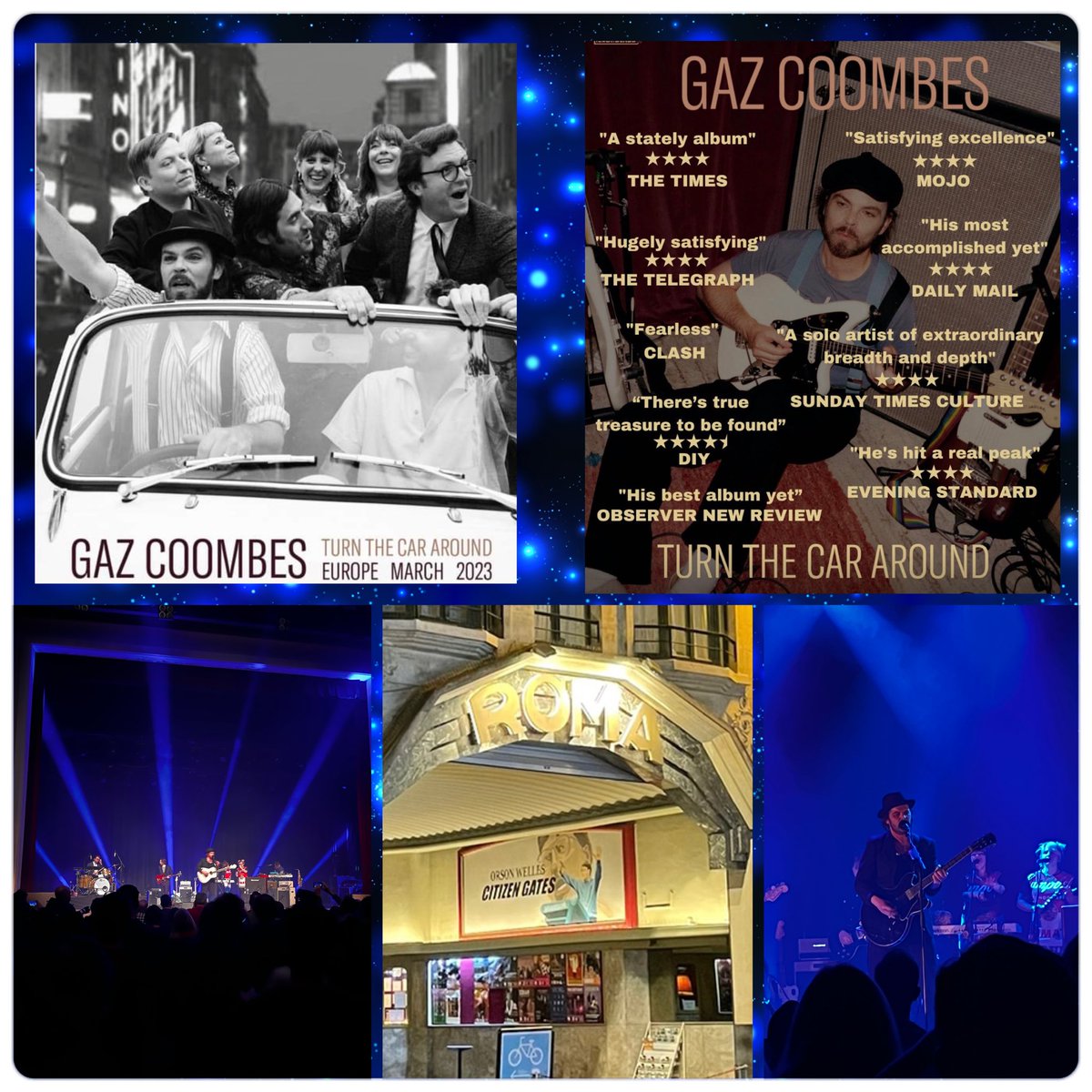 Yesterday the premiere of the European tour of <a href="/GazCoombes/">Gaz Coombes</a> @DeRomaVzw Tonight he's doing Amsterdam at @tolhuistuin. Great gig, highly recommended!