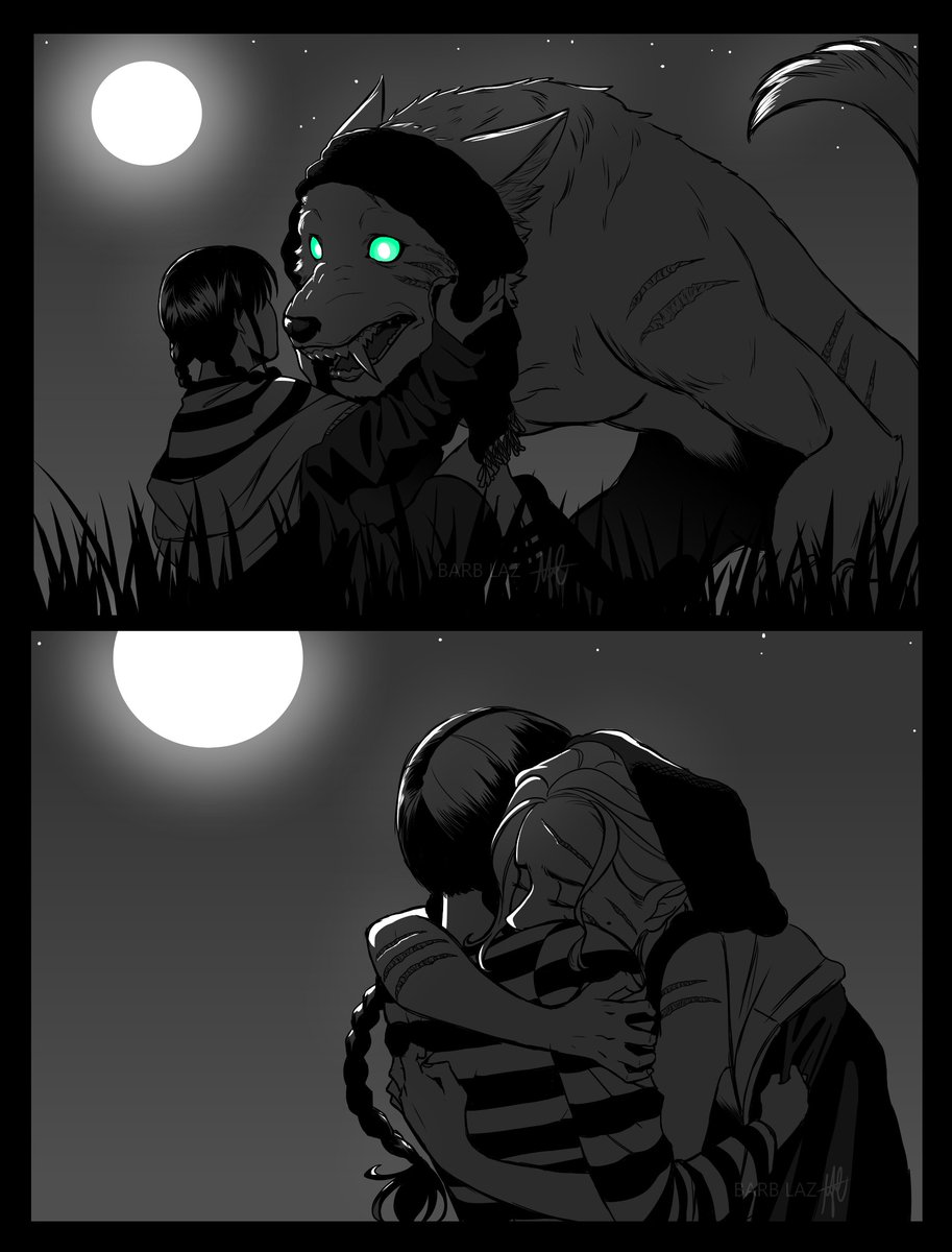 Werewolves change their forms as dictated by their moon
#wednesdaynetflix #wenclair