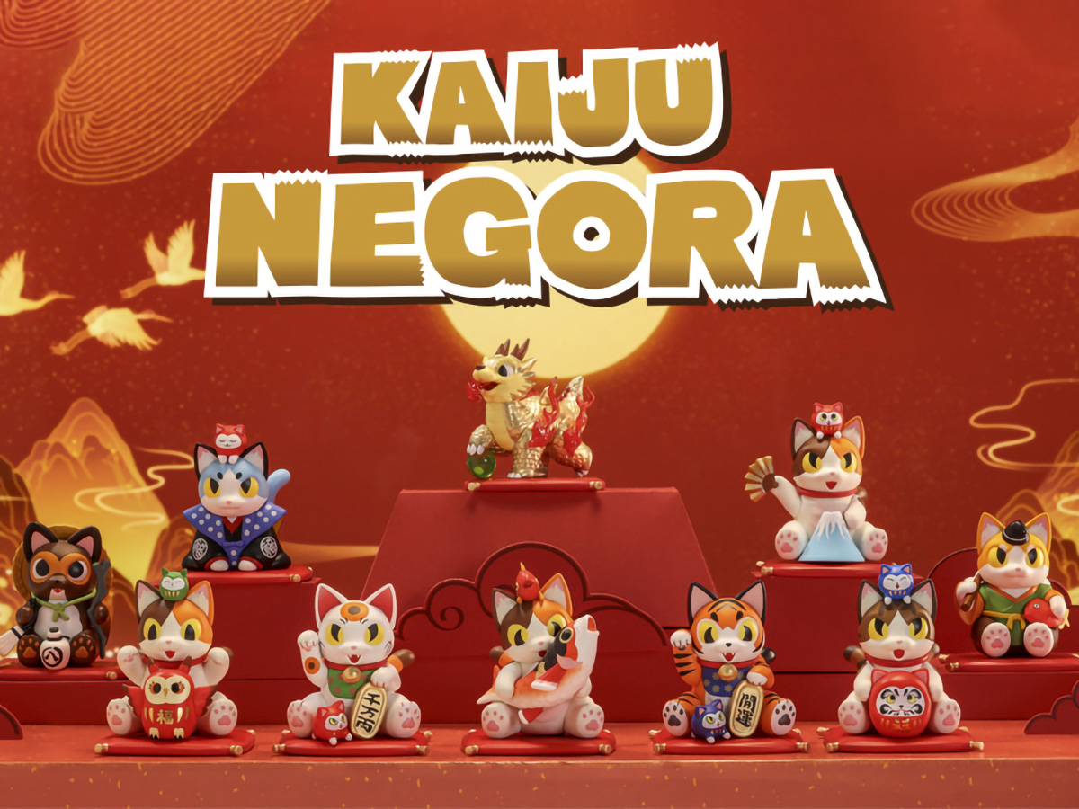 小夏屋　ポップマート　シークレット　ネゴラ　リュドラ　1/144 小夏屋 x POPMART 第2弾 ネゴラ縁起物シリーズ 3月4日（土）販売