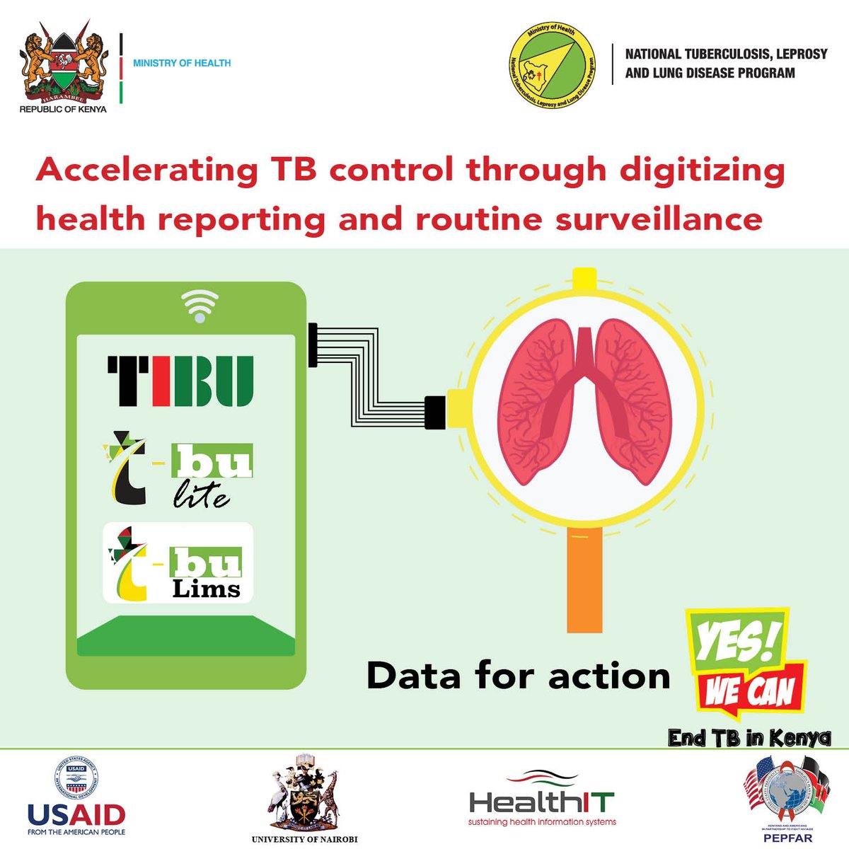 By digitizing TB reporting, a wider range of options with regard to prevention, diagnosis, and management of TB is made available. Patients can also make better and more informed decisions about their health and treatment options. #data4TBaction #Yes!WeCanEndTB #PRM