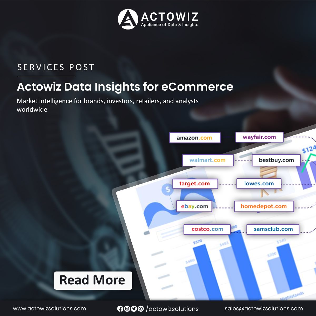 Actowiz Solutions provides actionable #dataanalysis for e-commerce for #retailers, #investors, and #analysts. 

>> actowizsolutions.com/actowiz-data-i…

#ActowizDataInsights #DataInsights #EcommerceAnalytics #ecommerceAnalyticsTools #DataAnalytics #bigdata #datamining #actowizsolutions #USA
