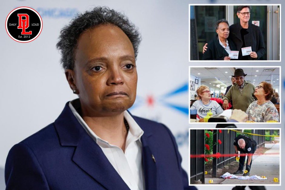 DailyLoud's tweet photo. Chicago Mayor Lori Lightfoot blames election loss on racism and gender: “I’m a black woman in America” https://t.co/ZGWteXv0qt