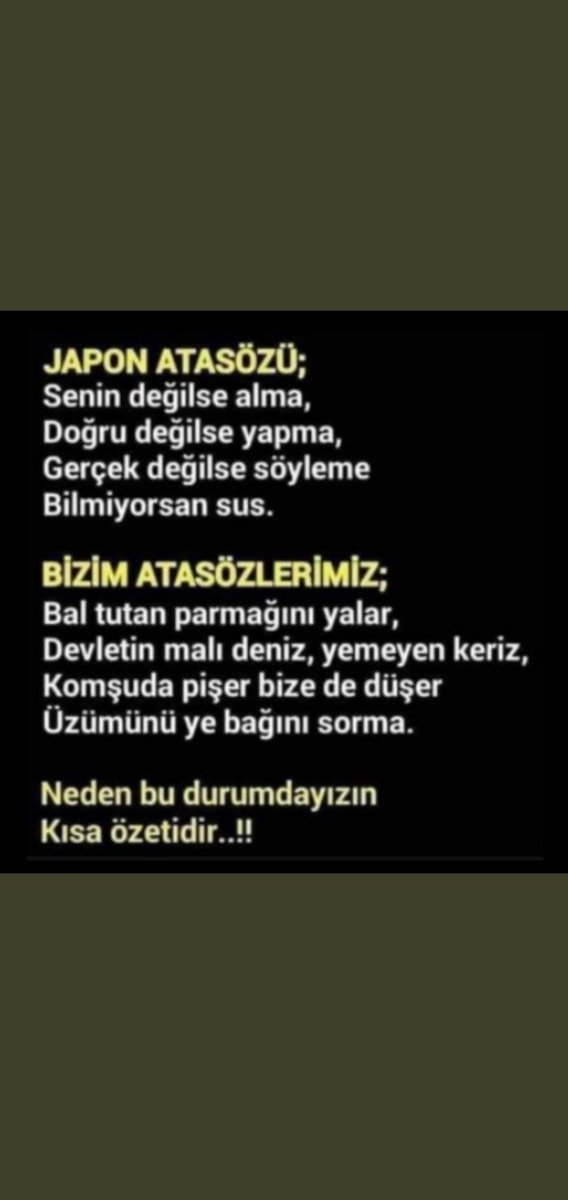 Bu guzel  söz bizim buralardan geçmiyor..,....